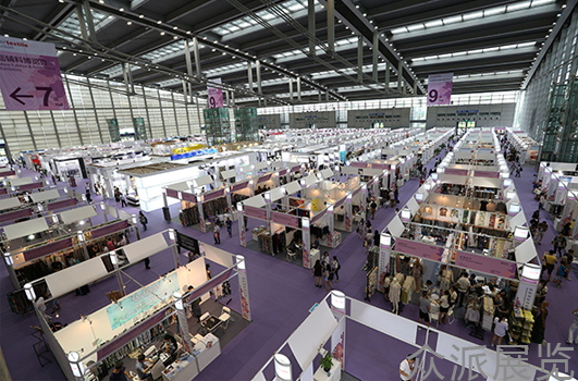 深圳面料展展台现场