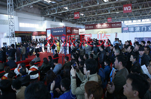北京国展建博会现场